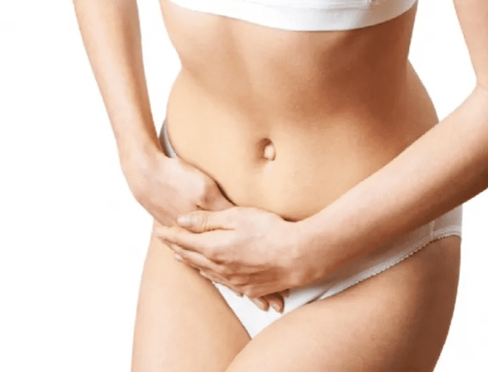 Close-up of smooth abdomen and midsection representing intimate wellness results at Modern Woman Med Spa Santa Rosa